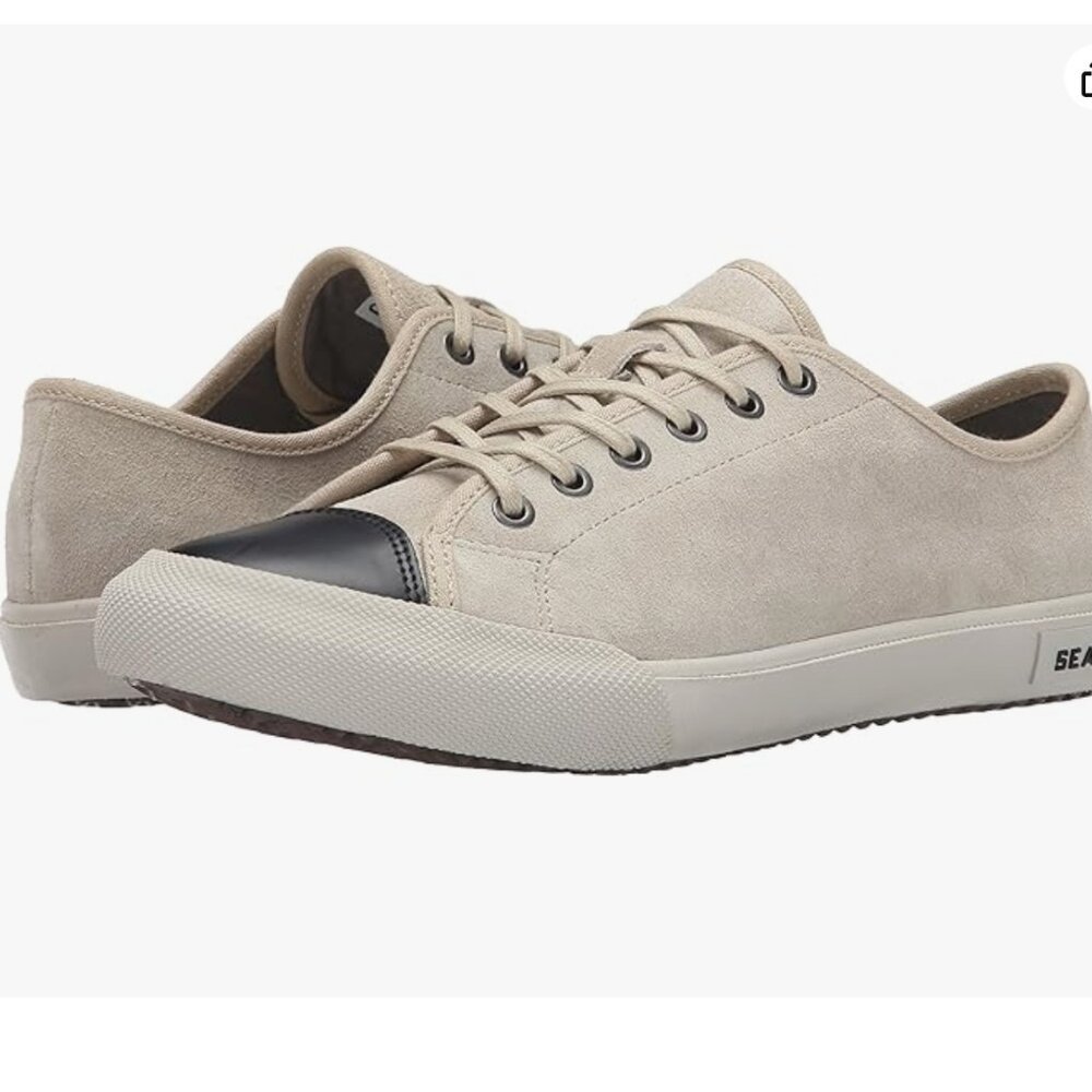 SeaVees army issue low dharma sneakers, women’s 8.5, putty leather